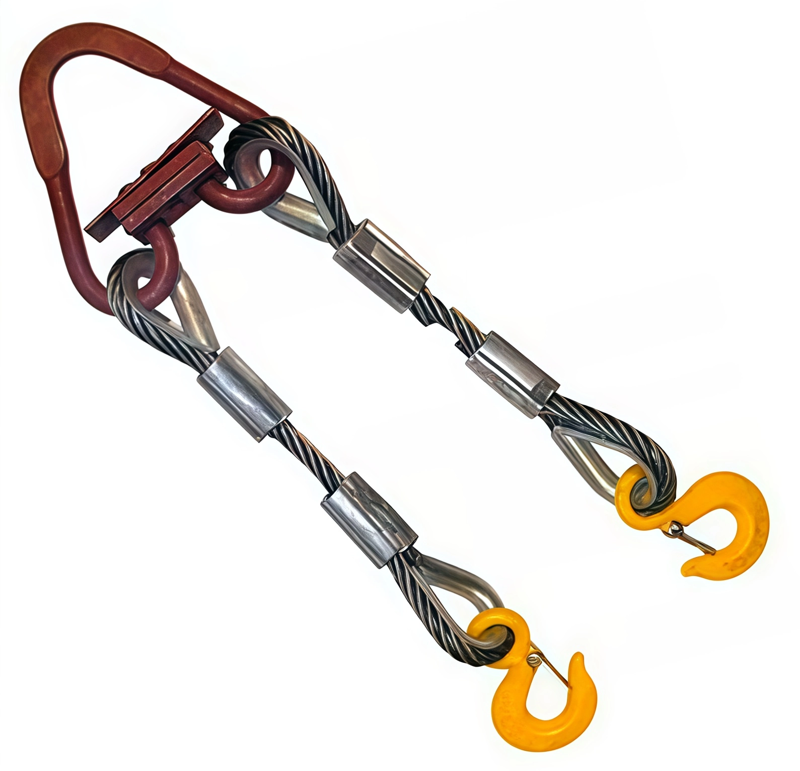 Строп канатный двухветвевой 2СК-6.3т 2м (опрессовка)