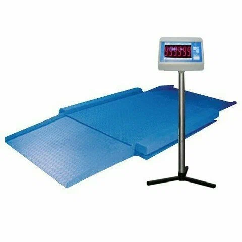 Весы платформенные С ПАНДУСОМ 1500x1200 мм 600 кг + поверка