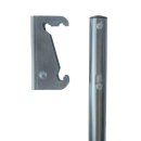 Транцевые колеса быстросъемные оцинк. сталь 400 мм (станд. дно, колесо 260)